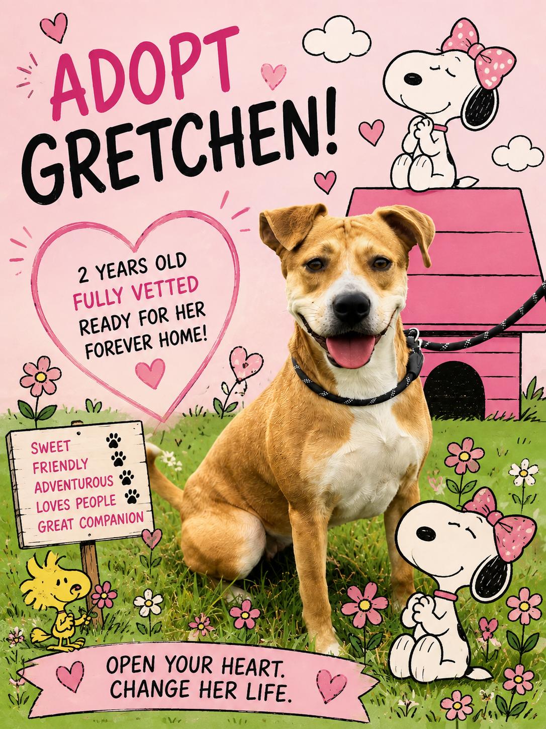 Enlarge Gretchen, a Adoptable mixed breed in conroe, TX image 5/5