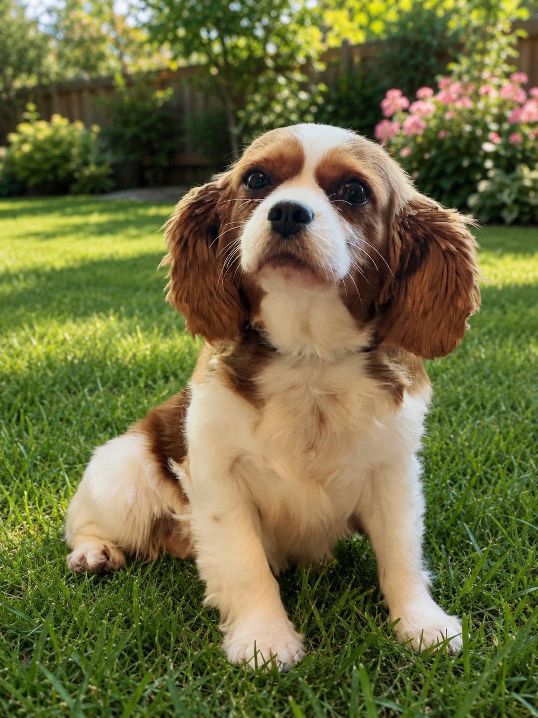 Sharon, ADOPTABLE, Adult Female Cavalier King Charles Spaniel.