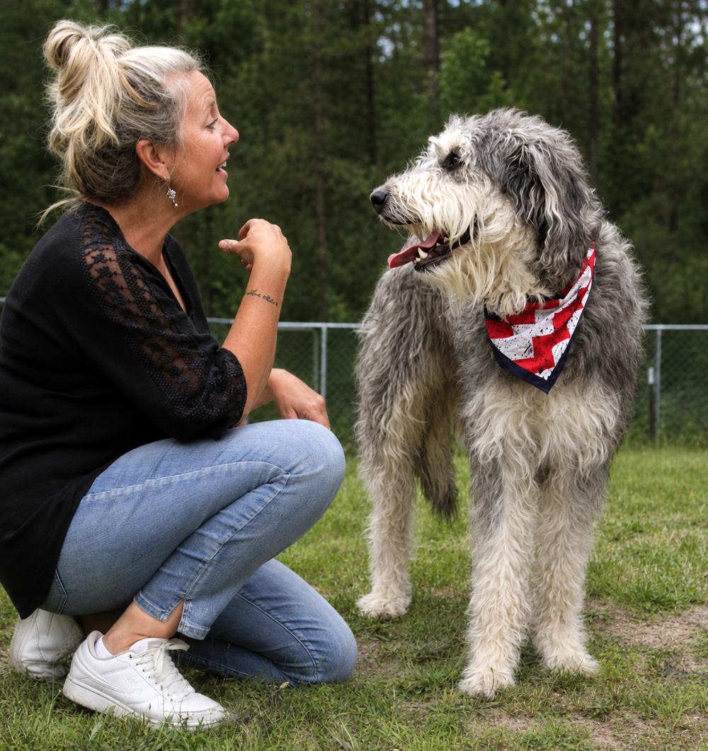 Enlarge Bo, a ADOPTABLE Labradoodle in Cheboygan, MI image 2/6