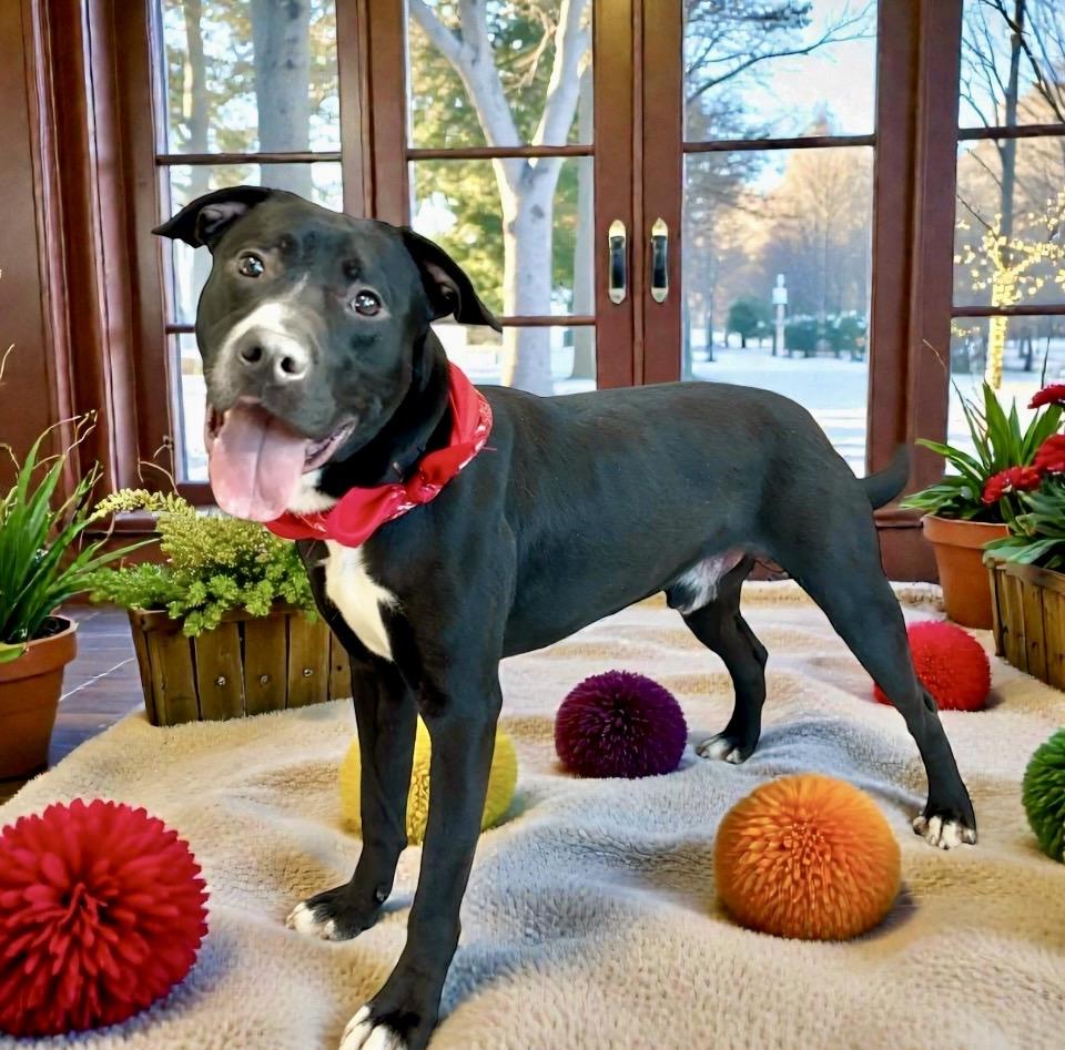 Maverick, a Adoptable mixed breed in Perry, IA image 6/6