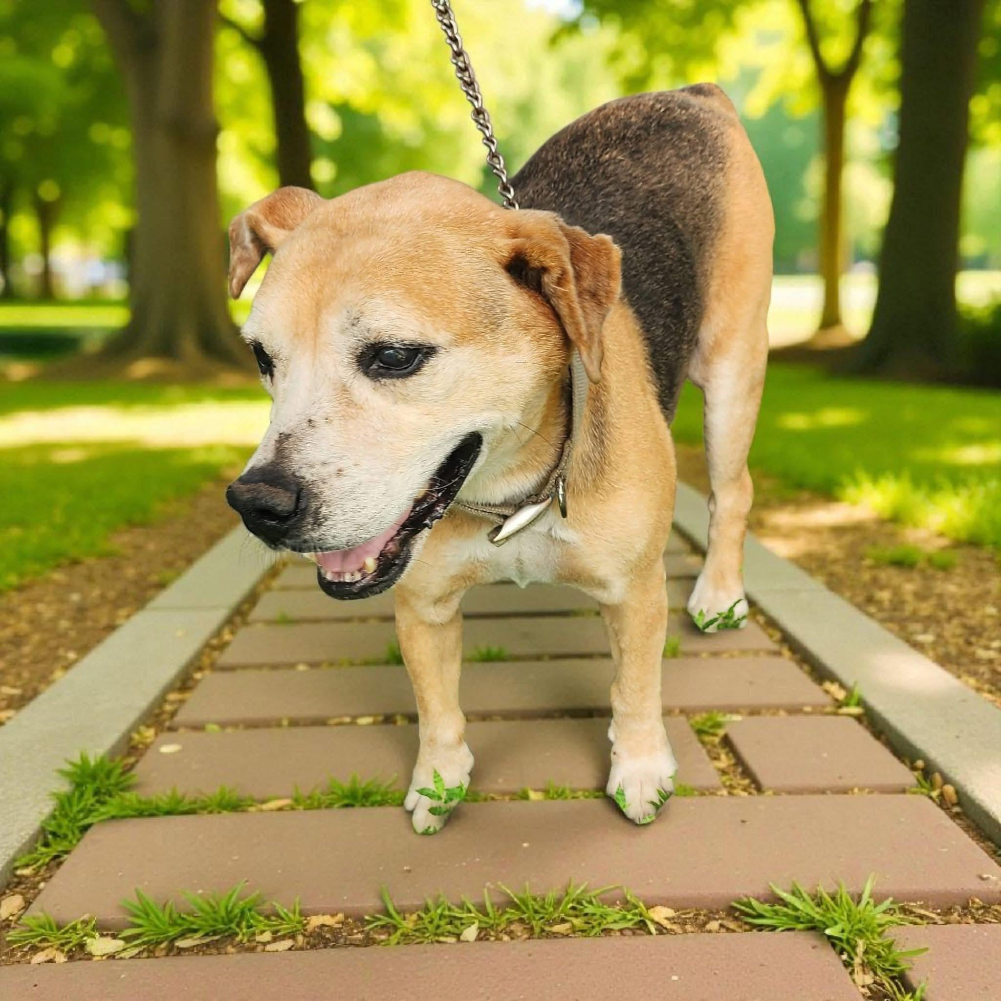 Wilson, adopted, Senior Male Beagle.