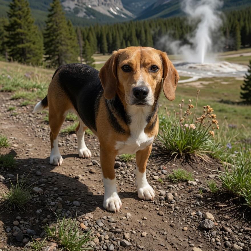 Alloy, Adoptable, Adult Female Beagle.