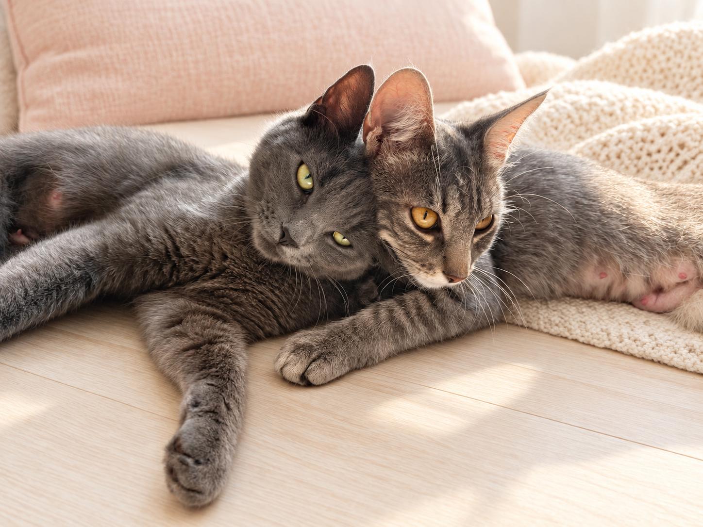 Enlarge Selena & Louisa (bonded sisters), a ADOPTABLE mixed breed in New Milford, CT image 4/6
