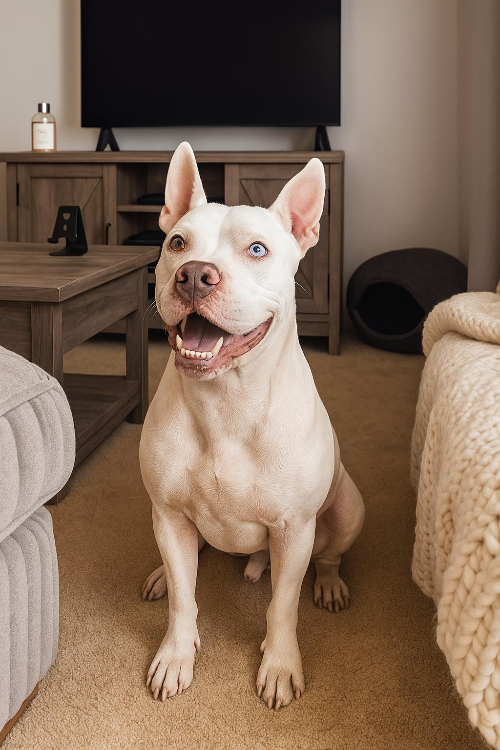 Jazzy, Young Female American Staffordshire Terrier