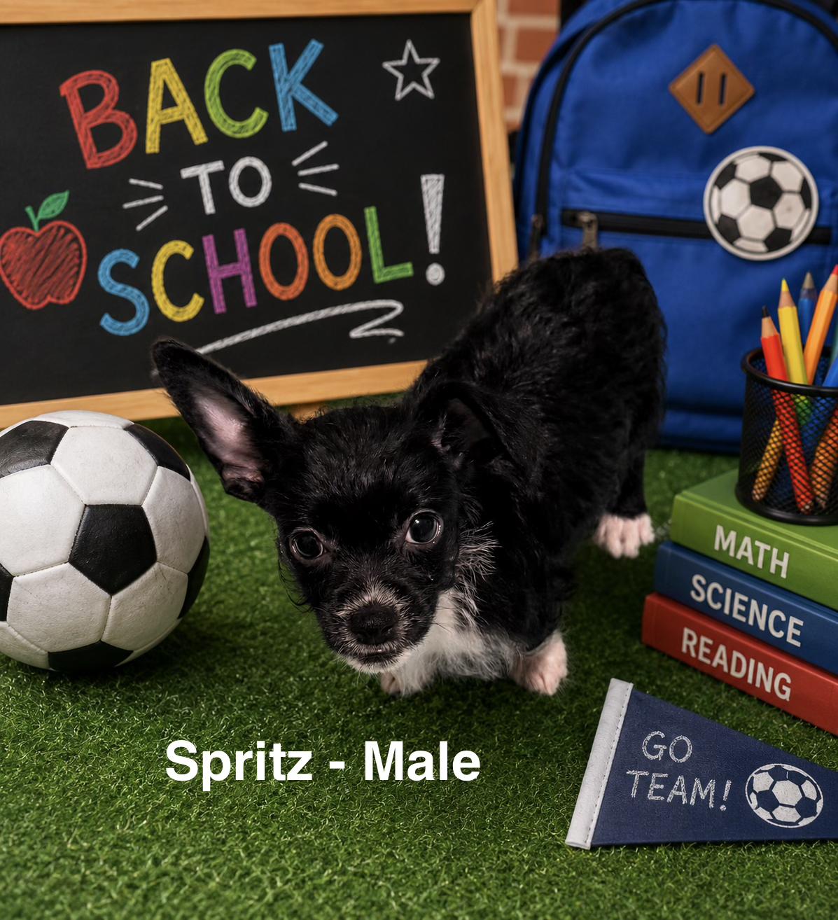 Spritz Worth, a Adoptable mixed breed in Plano, TX image 2/4