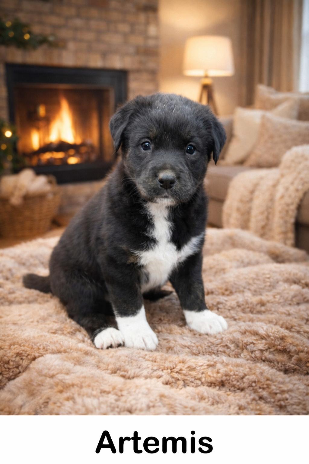 Artemis ~ ADOPTION PENDING!, Adopted, Puppy Female Labrador Retriever & Rottweiler.