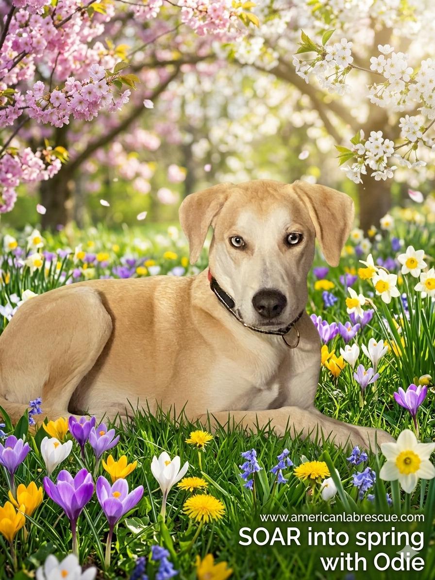 Odie - In CT, Adoptable, Young Male Yellow Labrador Retriever & Labrador Retriever.