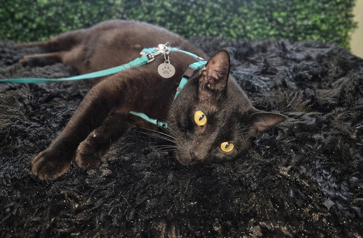 Enlarge Cole (aka Coal), a ADOPTABLE Domestic Short Hair in Houston, TX image 1/6