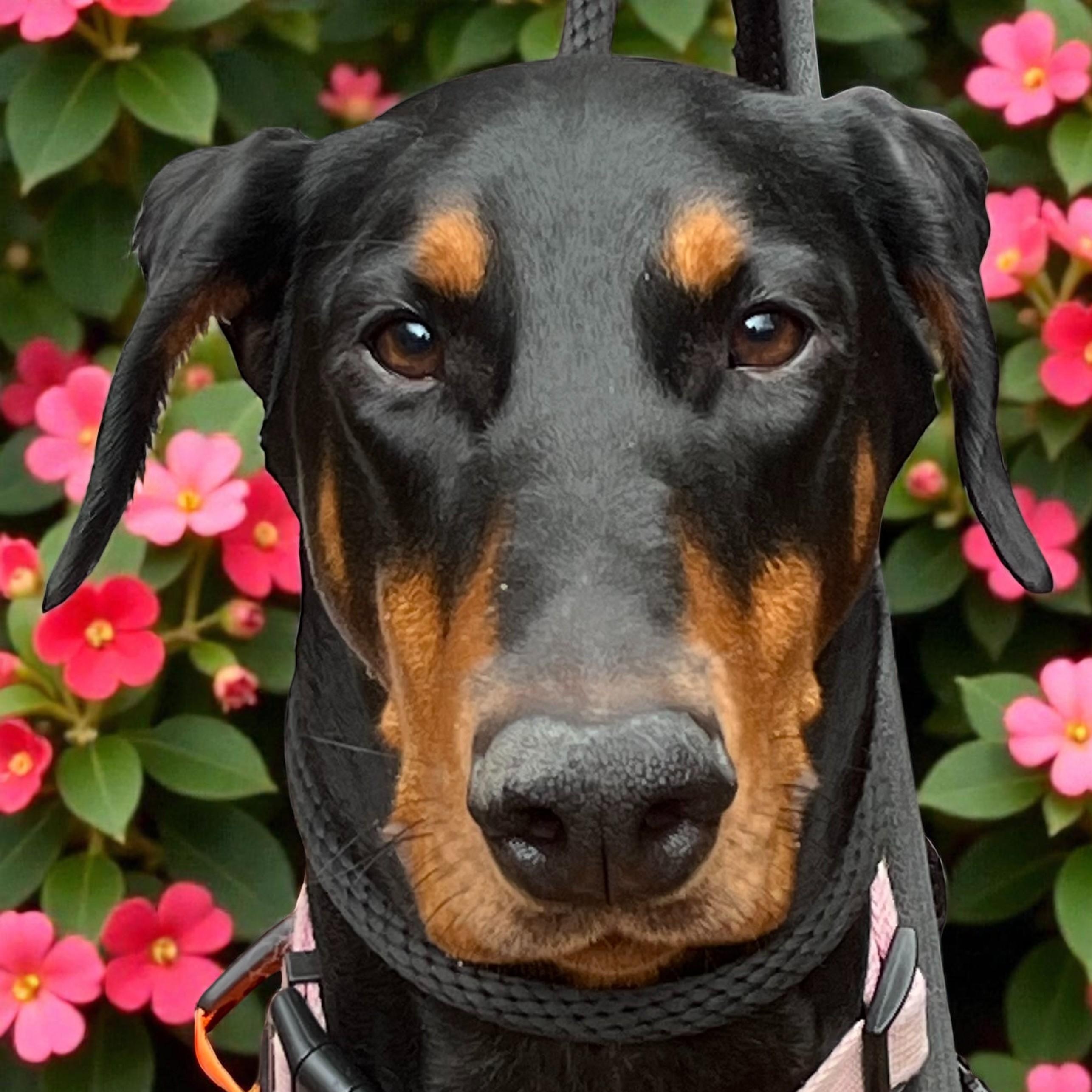 Zera, an adopted Doberman Pinscher in Cedar Mountain, NC image 1/5