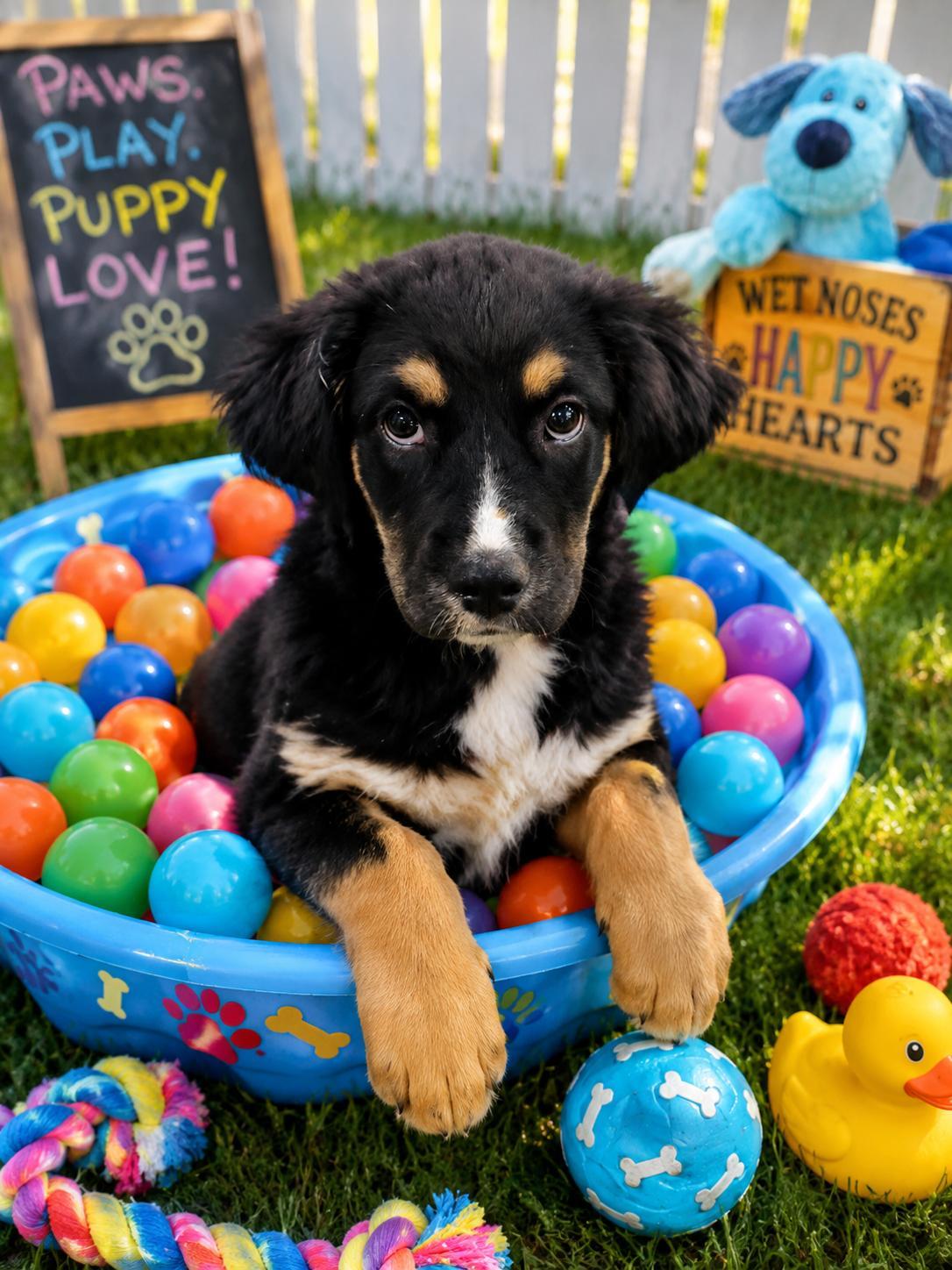 Cletus, adopted, Puppy Male Mixed Breed.