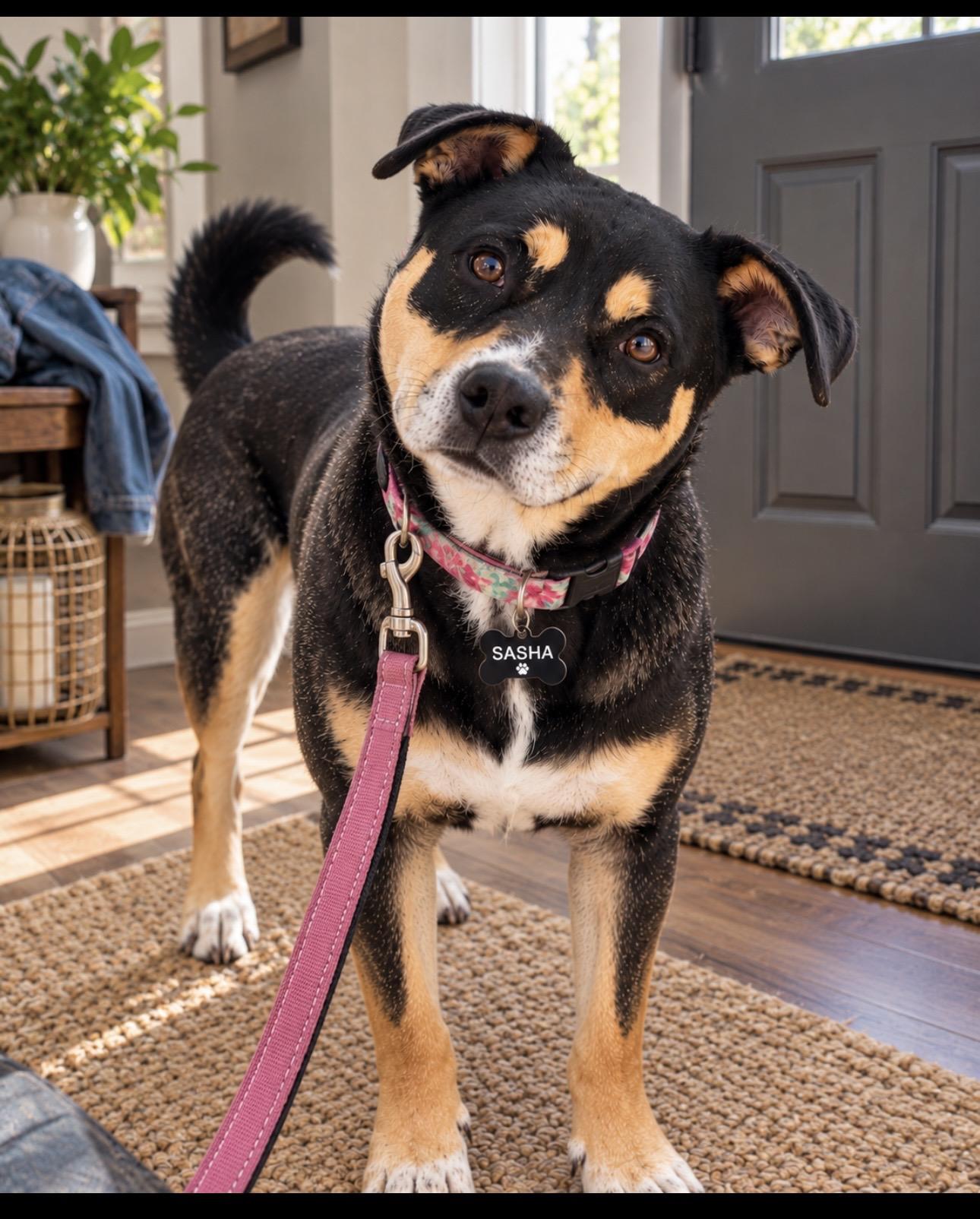 Enlarge Sasha, a Adoptable mixed breed in CUMMING, GA image 5/5