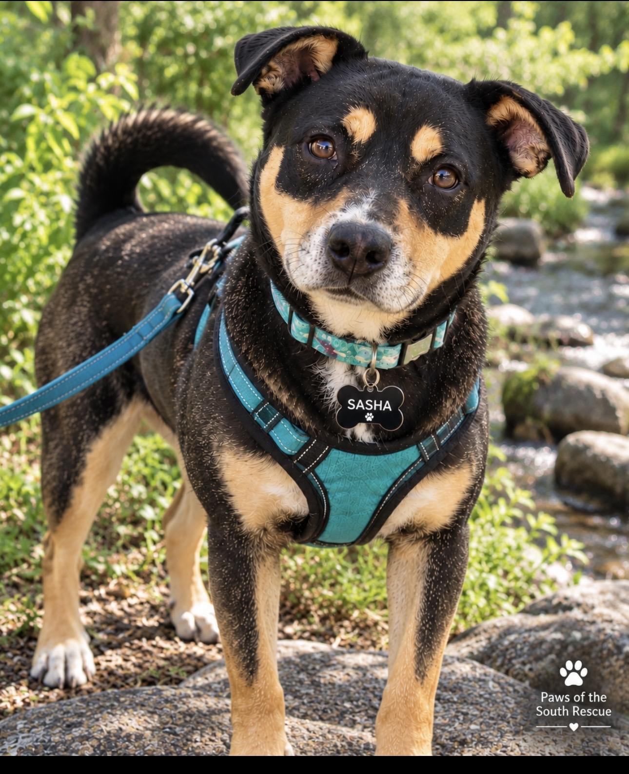Enlarge Sasha, a Adoptable mixed breed in CUMMING, GA image 3/5