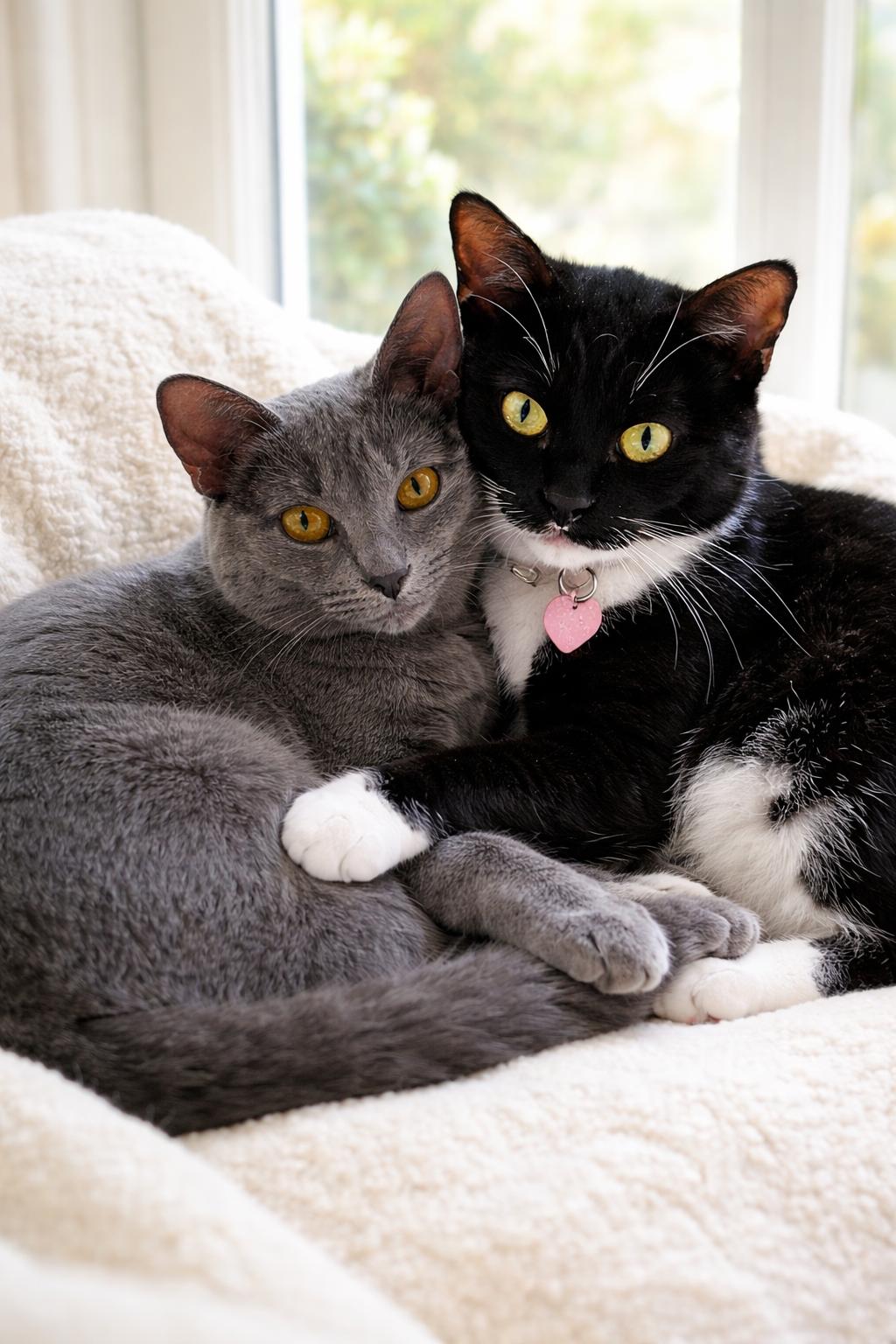 Enlarge Misty and Mama Bella, a Adoptable mixed breed in Long Beach, CA image 2/3