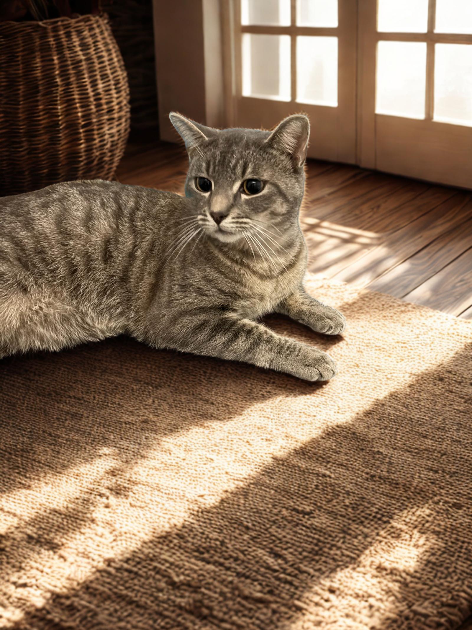 Chatterbox, Adopted, Young Male Tabby.