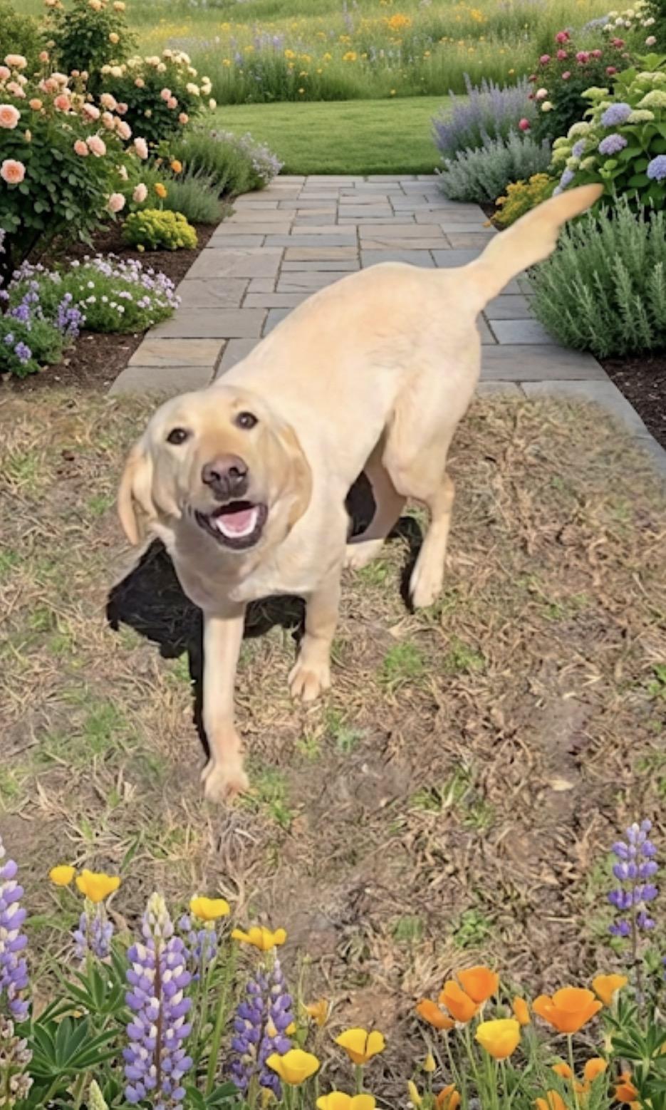 Enlarge Celeste, a Adoptable Yellow Labrador Retriever in Casa Grande, AZ image 3/3