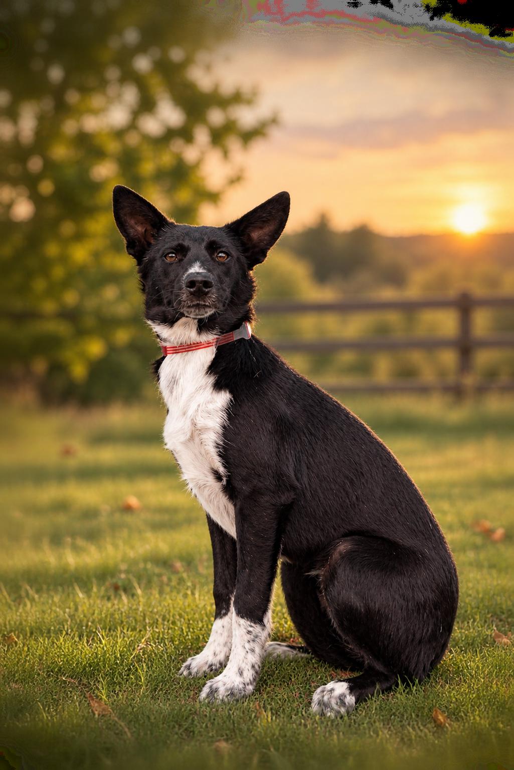 847-26, Adoptable, Puppy Female Border Collie.