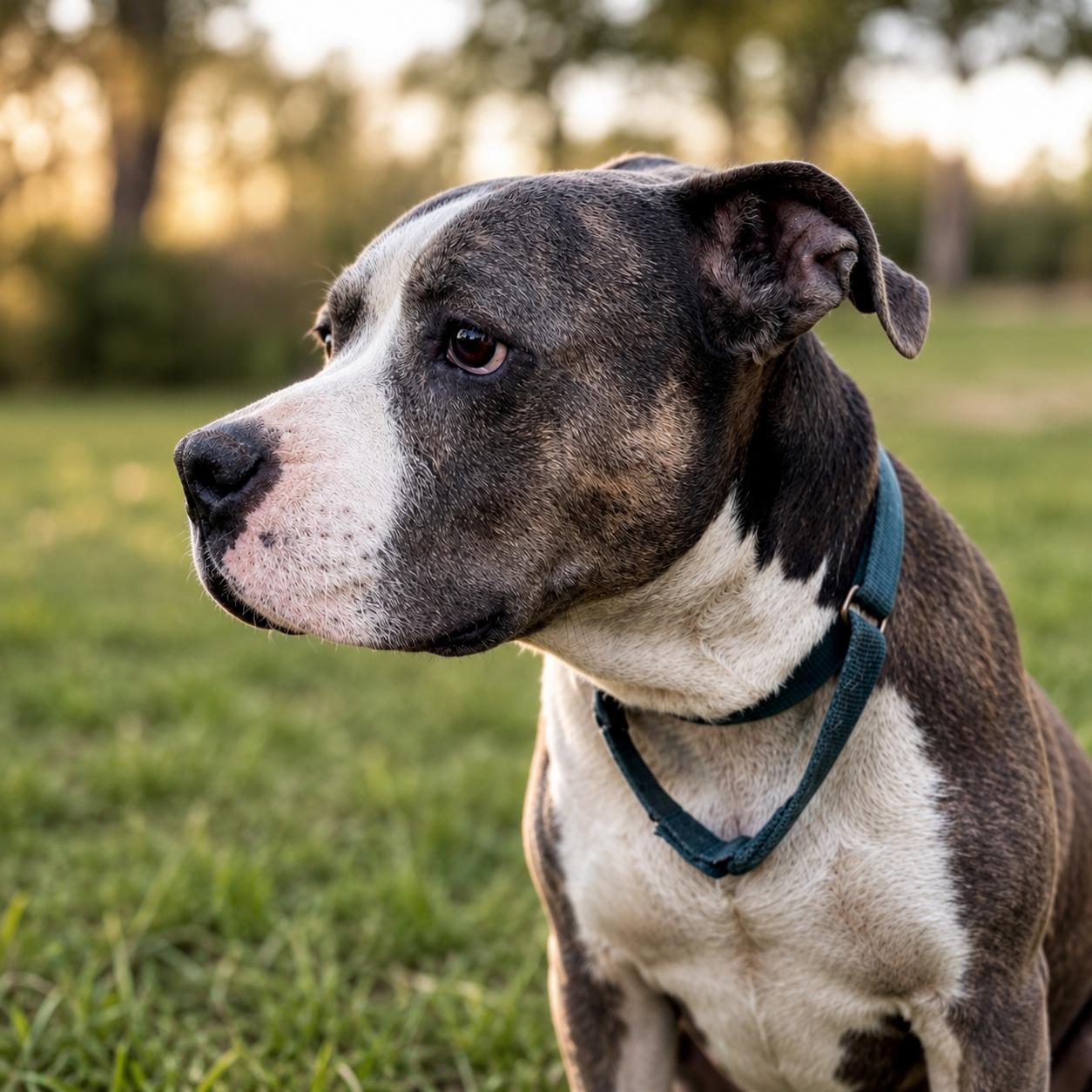 Corina, Adoptable, Adult Female American Staffordshire Terrier & Boxer.