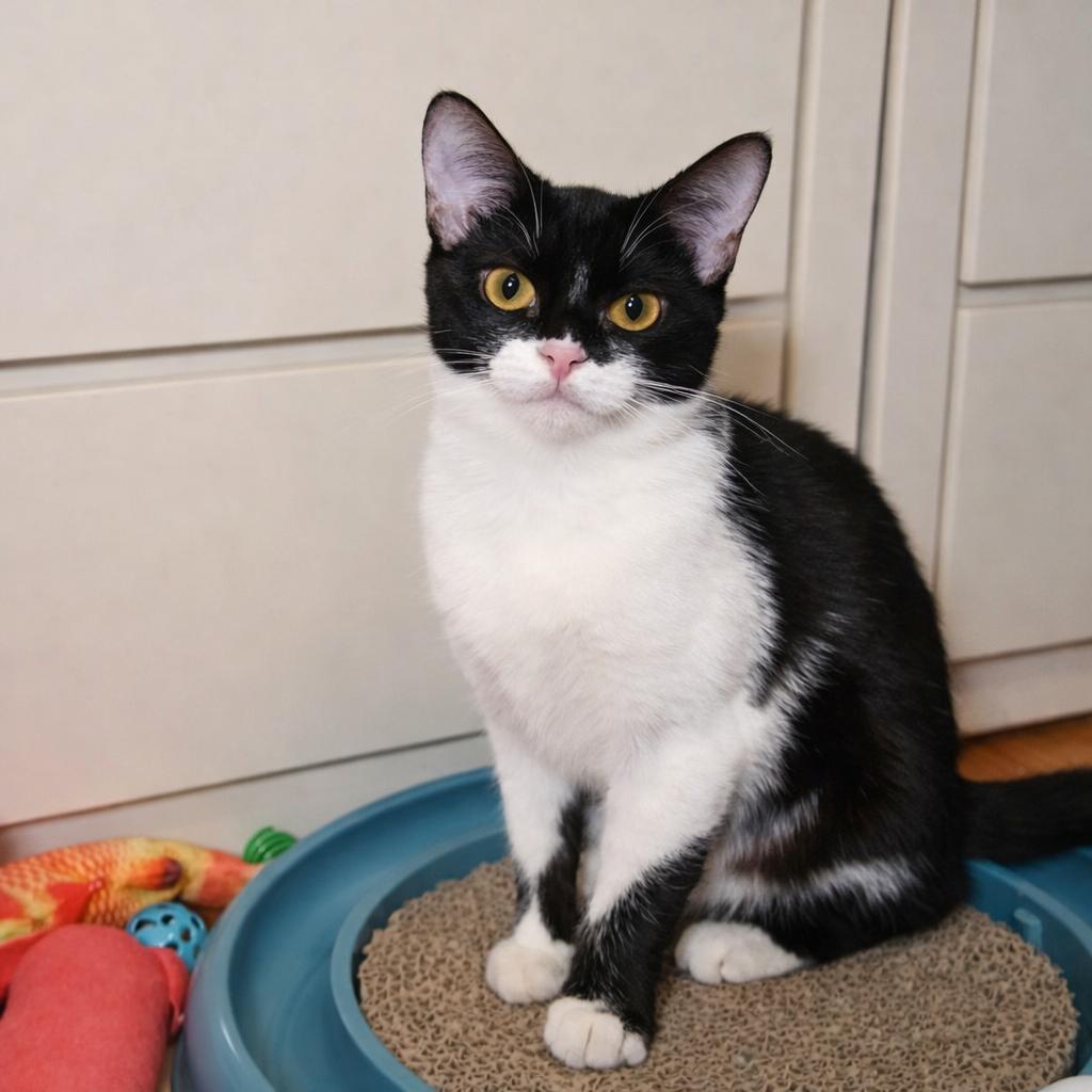 Enlarge Milkshake, a ADOPTABLE Domestic Short Hair in Parkland, FL image 2/6