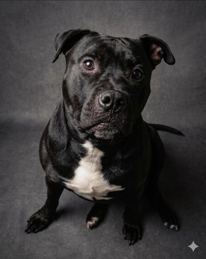 Reuben, ADOPTABLE, Adult Male Pit Bull Terrier.