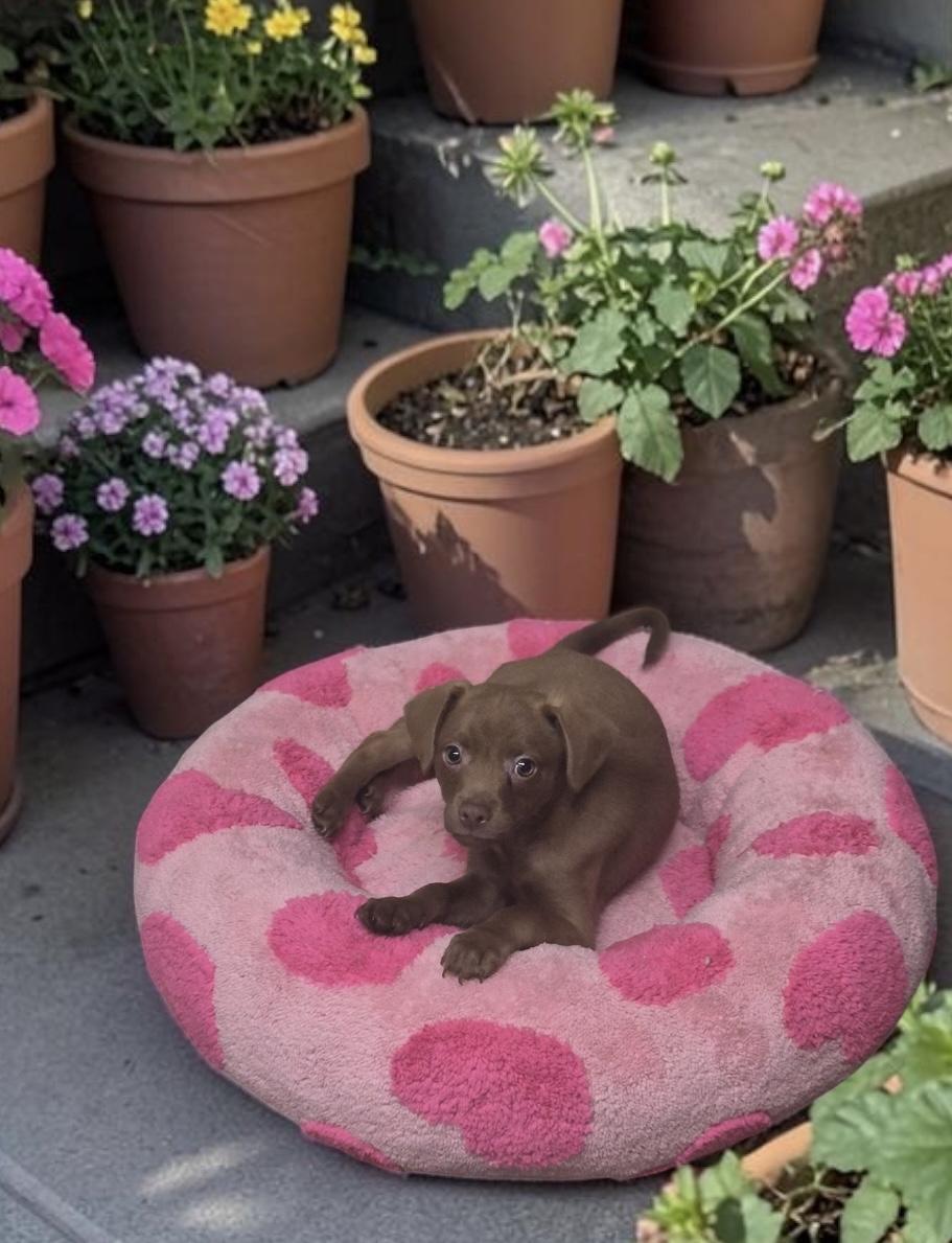 Powder Puff, an adopted mixed breed in Los Angeles, CA image 4/4