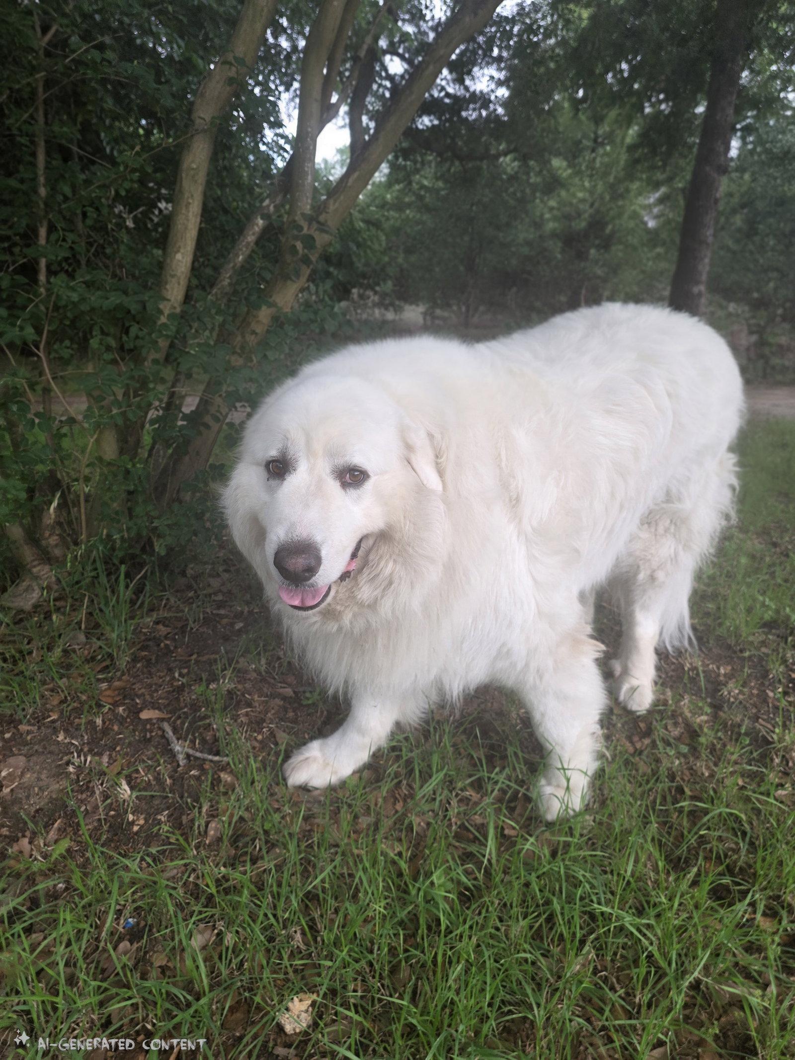 Samson, an adopted Great Pyrenees in Spring, TX image 4/5