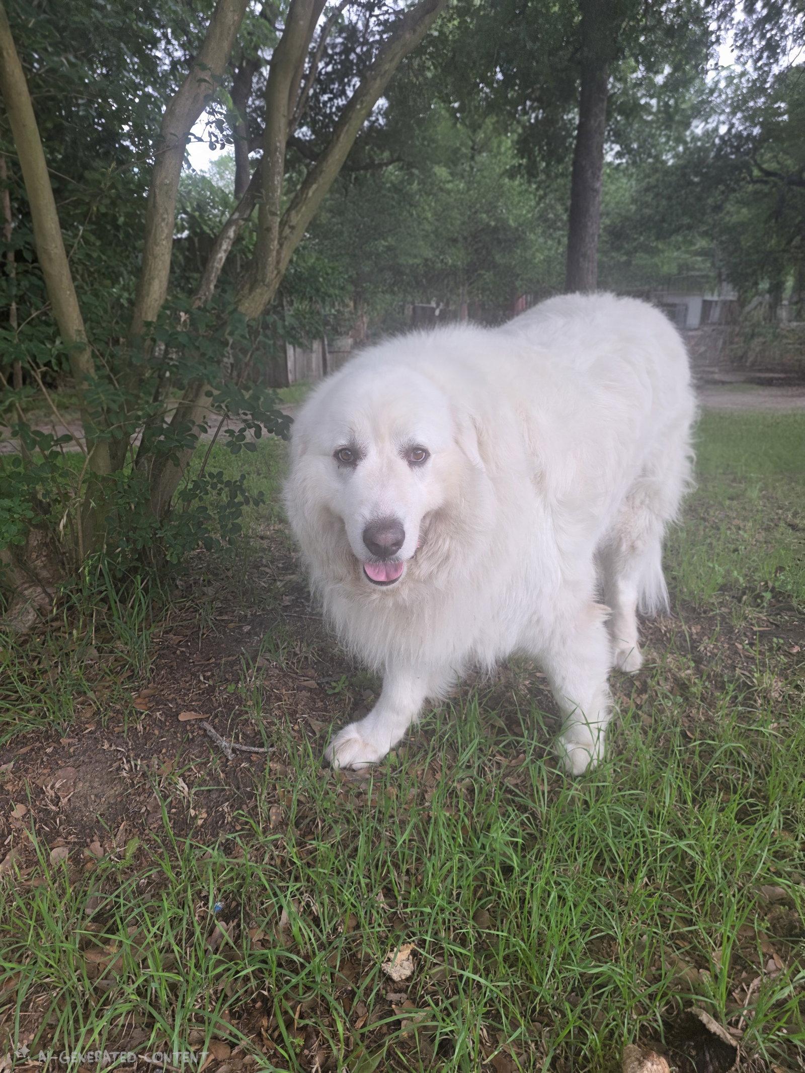Samson, an adopted Great Pyrenees in Spring, TX image 5/5
