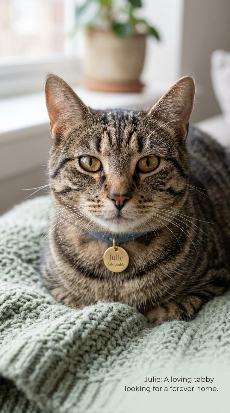 Enlarge Julie, a ADOPTABLE Tabby in Blairsville, GA image 1/2