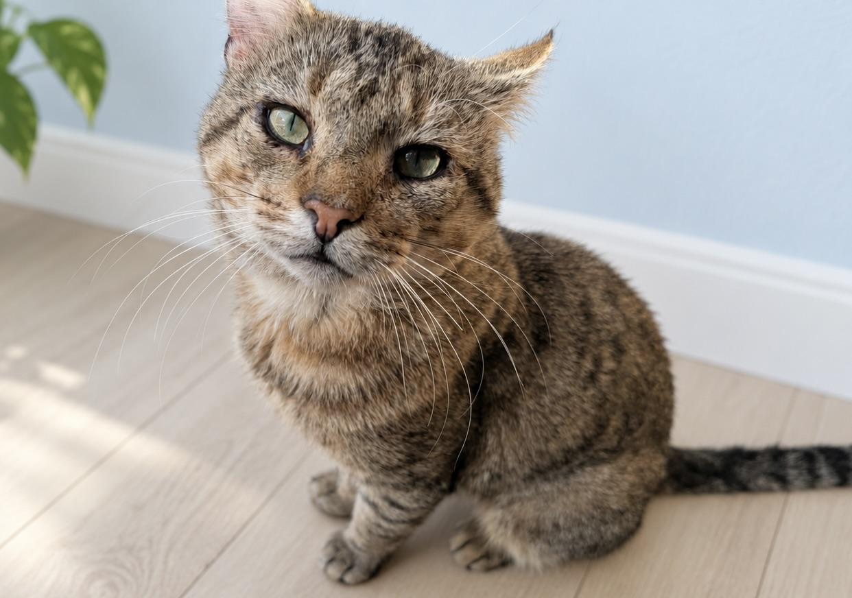 Enlarge Button (needs a quiet home with lots of love), a Adopted mixed breed in Moosup, CT image 1/5