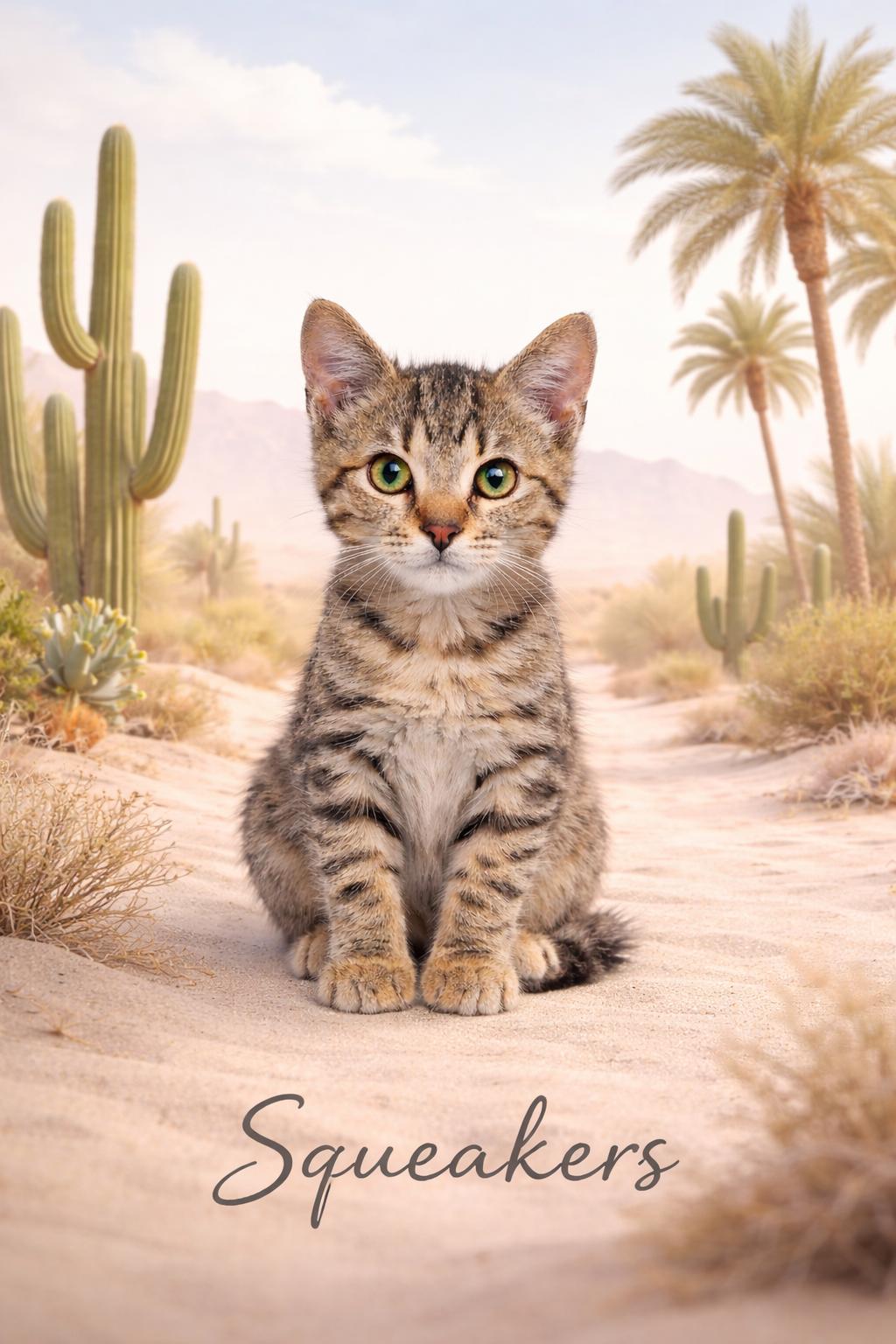 Enlarge Squeekers, a ADOPTABLE Domestic Short Hair in queen creek, AZ image 4/4