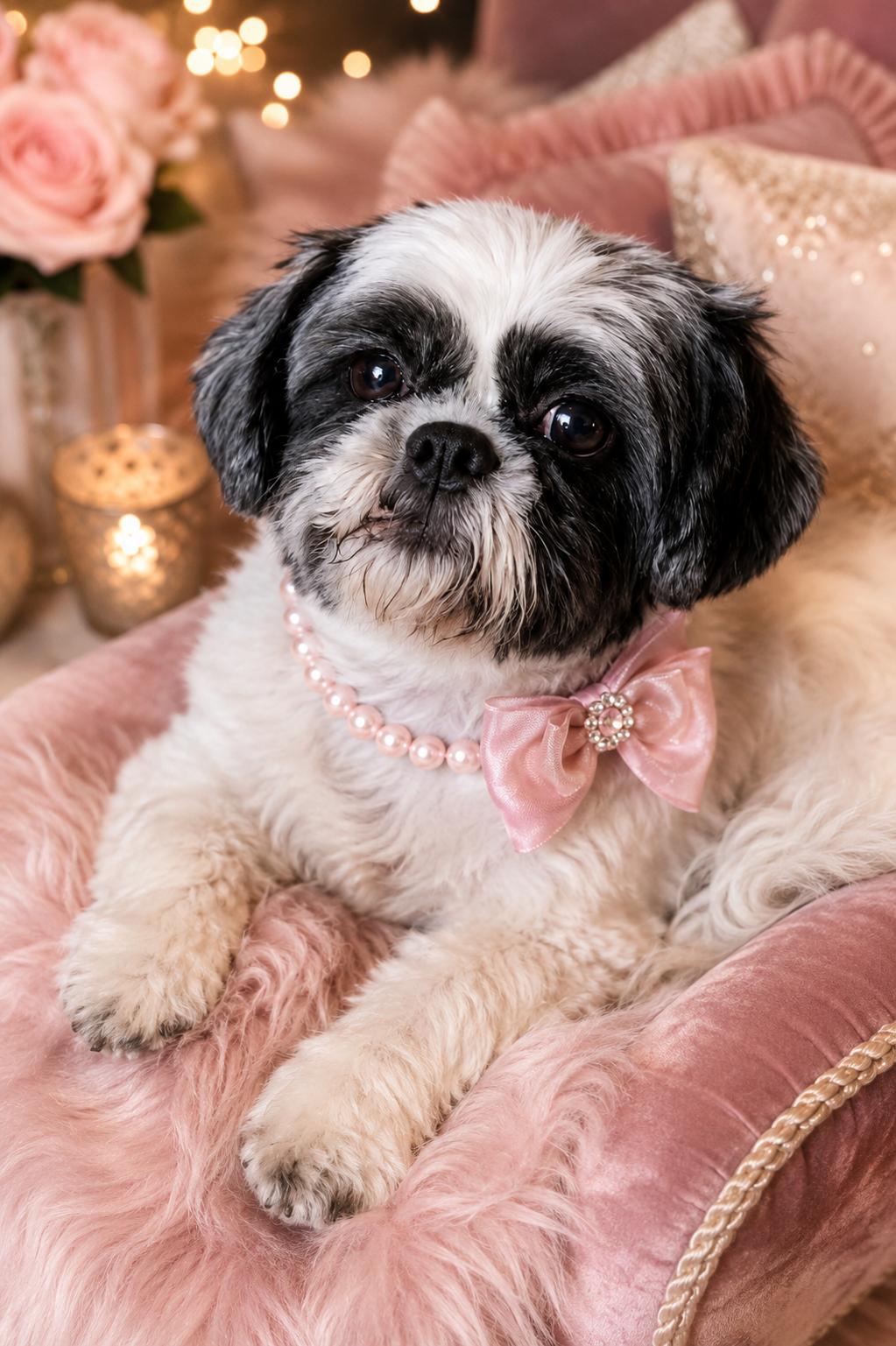 Esme-ARR, Adoptable, Adult Female Shih Tzu.