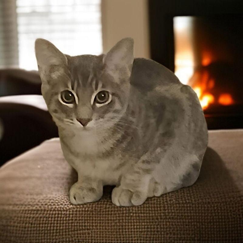 Enlarge Pebbles, a Adoptable Tabby in Knoxville, TN image 3/3