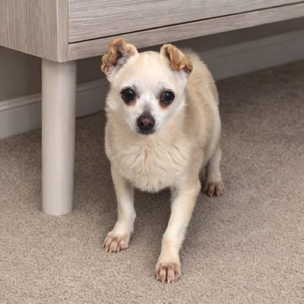 Bobbi, adoptable, Senior Female Chihuahua.