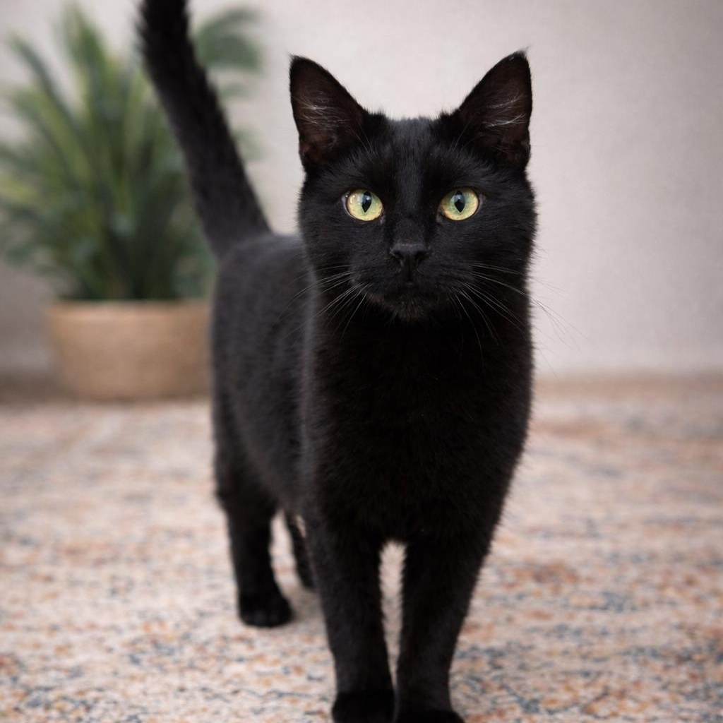 Binx, ADOPTABLE, Young Female American Shorthair.