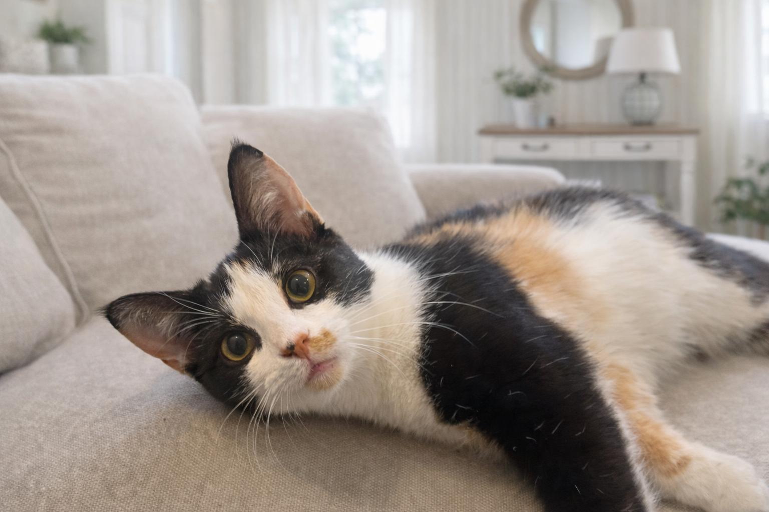 Truffle, Adoptable, Kitten Female Calico.