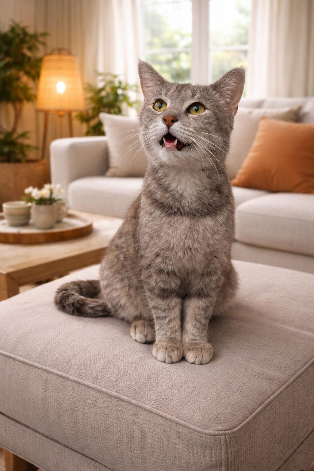 Canadohta, Adoptable, Young Female Tabby.