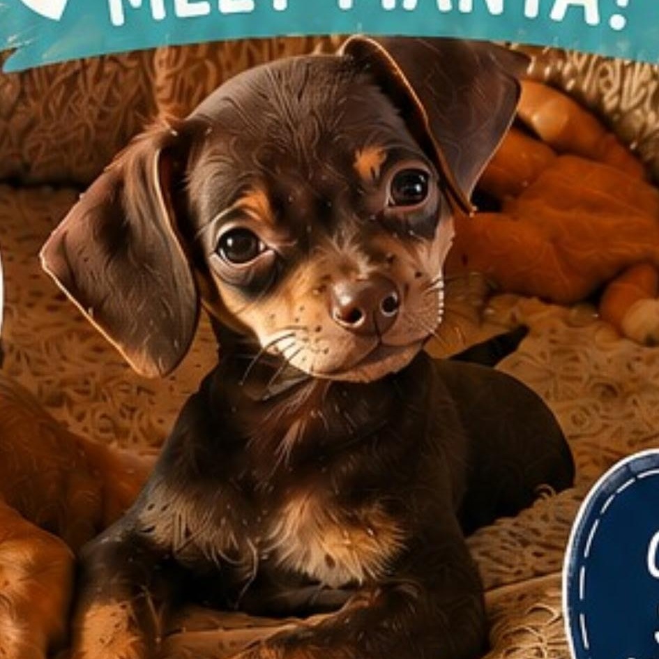 Manta, adopted, Puppy Male Chihuahua & Dachshund.