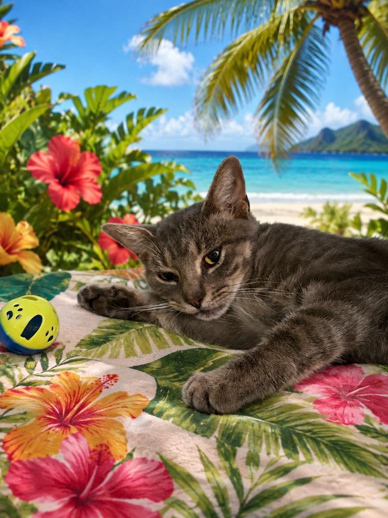Mai Tai, Adoptable, Young Male Domestic Short Hair.