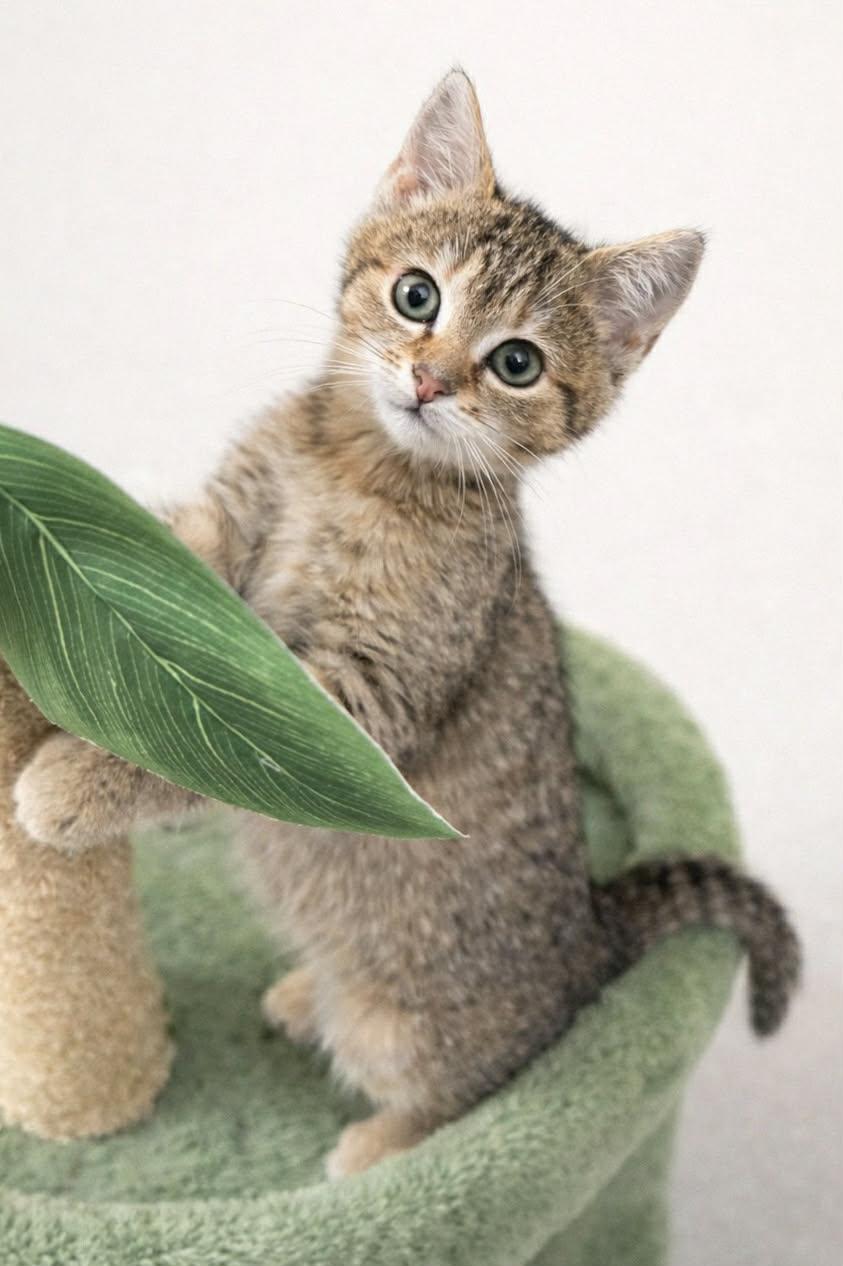 Bria, Adoptable, Kitten Female Domestic Short Hair.