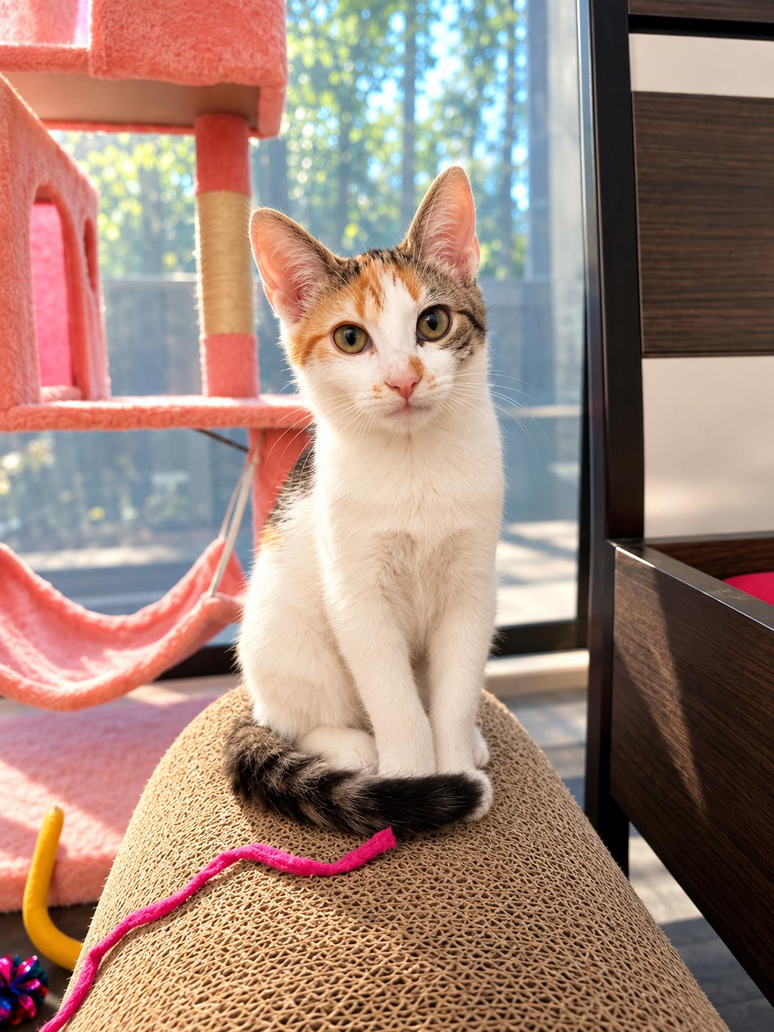 Enlarge Donut (The Breakfast Club), a Adoptable Domestic Short Hair in Tucker, GA image 2/6