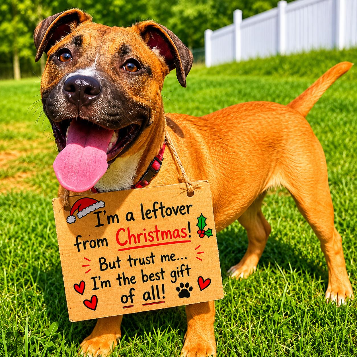 Belle, Adoptable, Young Female Pit Bull Terrier & Hound.