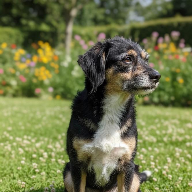 Violet, Adopted, Adult Female Terrier.