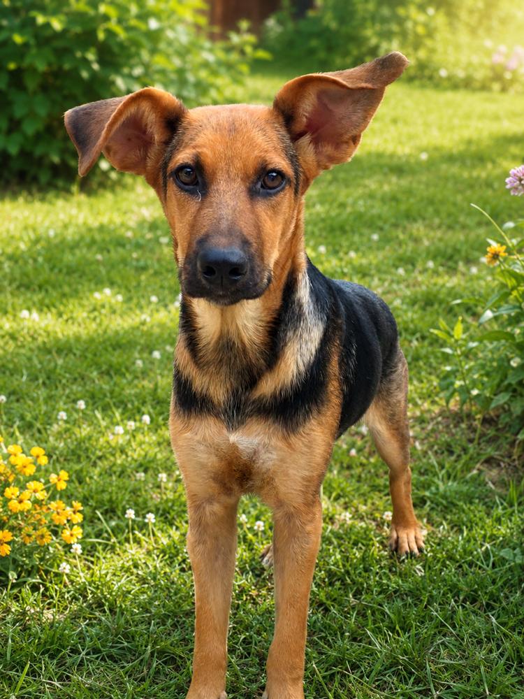 Trixie, Adoptable, Young Female German Shepherd Dog.
