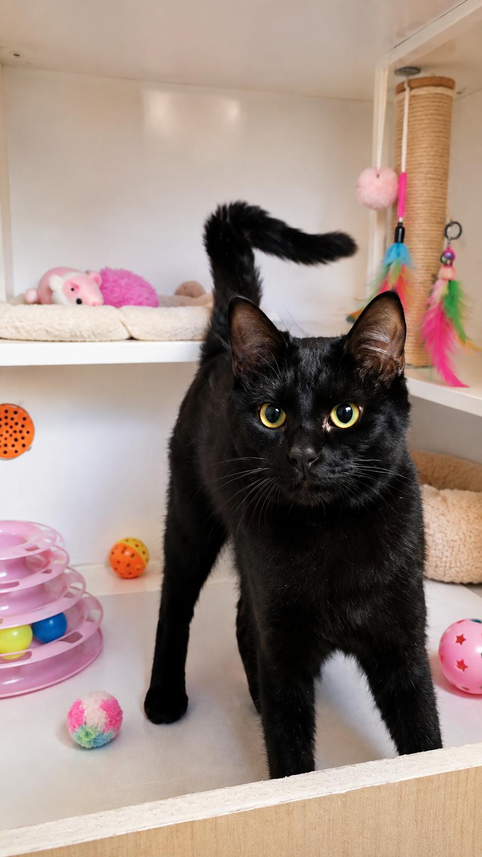 Enlarge Posh, a Adopted Domestic Short Hair in Scottsdale, AZ image 4/4