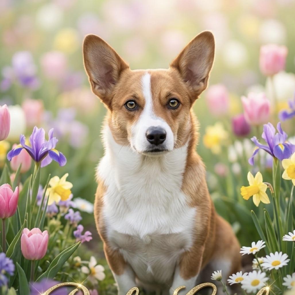 Baby Girl, adopted, Young Female Corgi & Jack Russell Terrier.