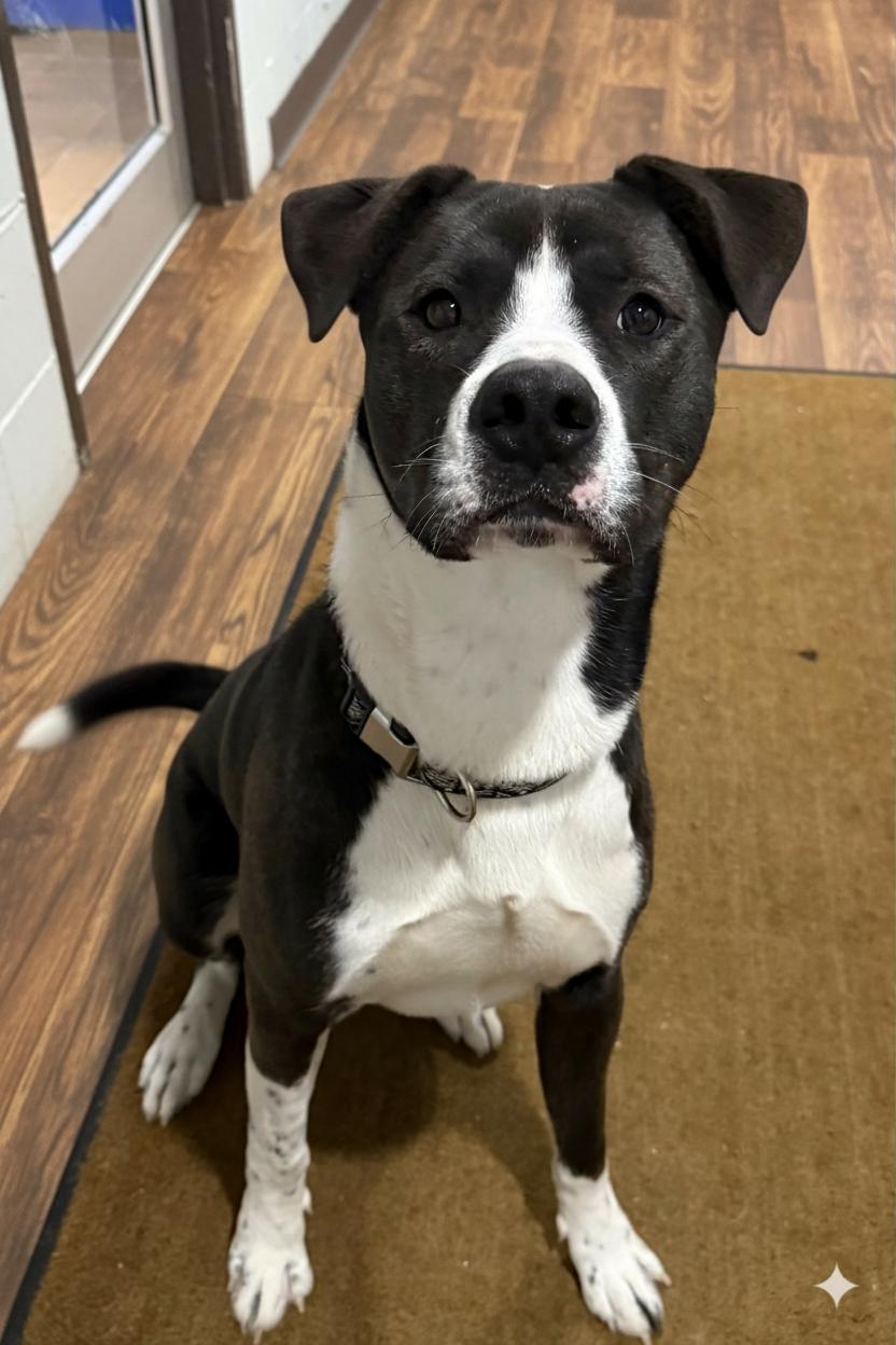 Enlarge Koda- Prison Program Graduate, a ADOPTABLE mixed breed in Sault Sainte Marie, MI image 1/2