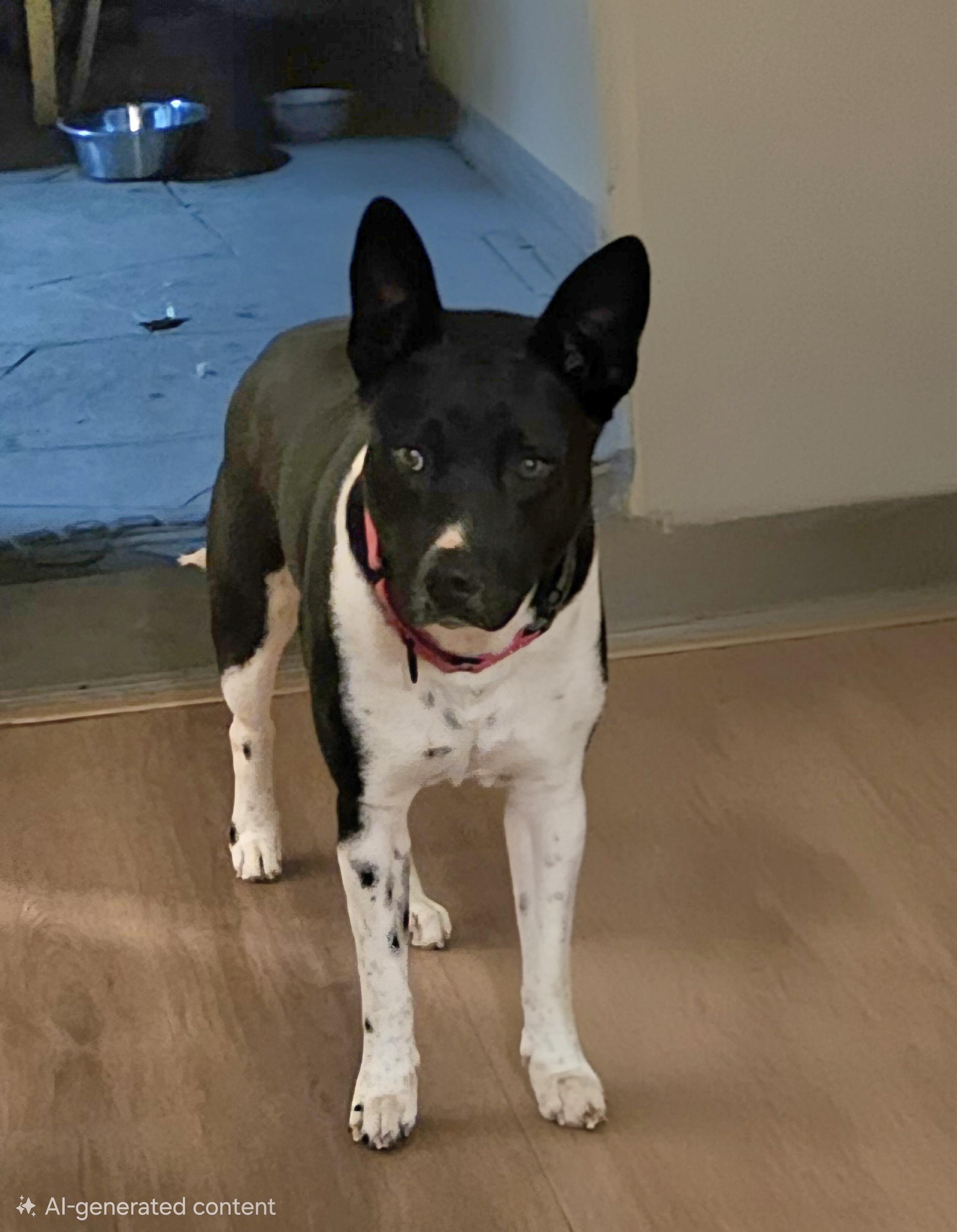 Oreo, adoptable, Adult Male Basenji.