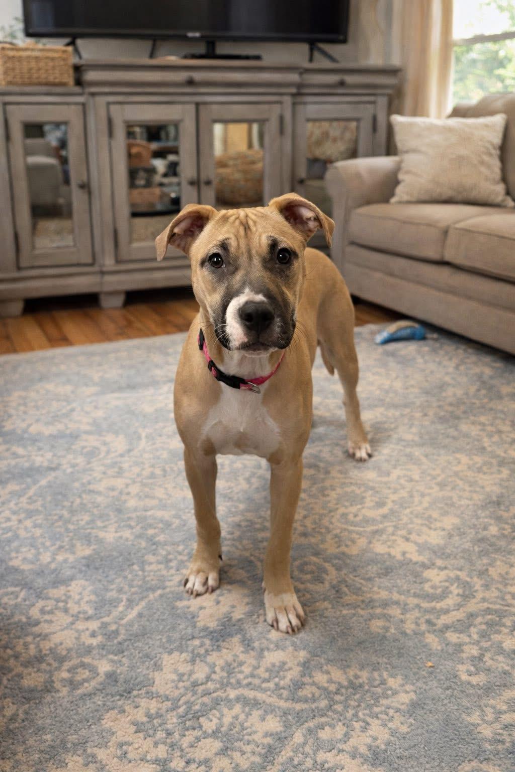 Maize, adopted, Young Female Mixed Breed.