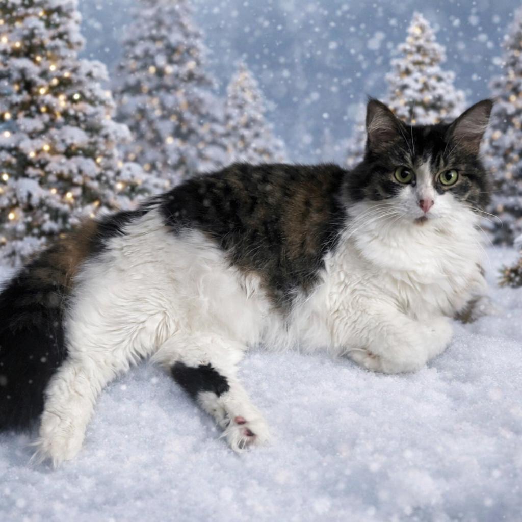 Enlarge Elsa, a Adoptable Domestic Long Hair in Monroe, MI image 2/2