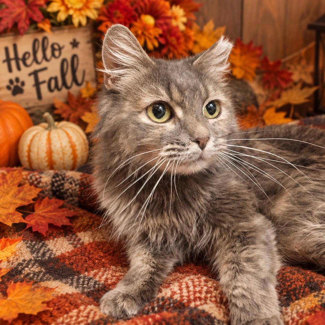 Enlarge Mouse, a Adopted Domestic Long Hair in Susanville, CA image 1/1