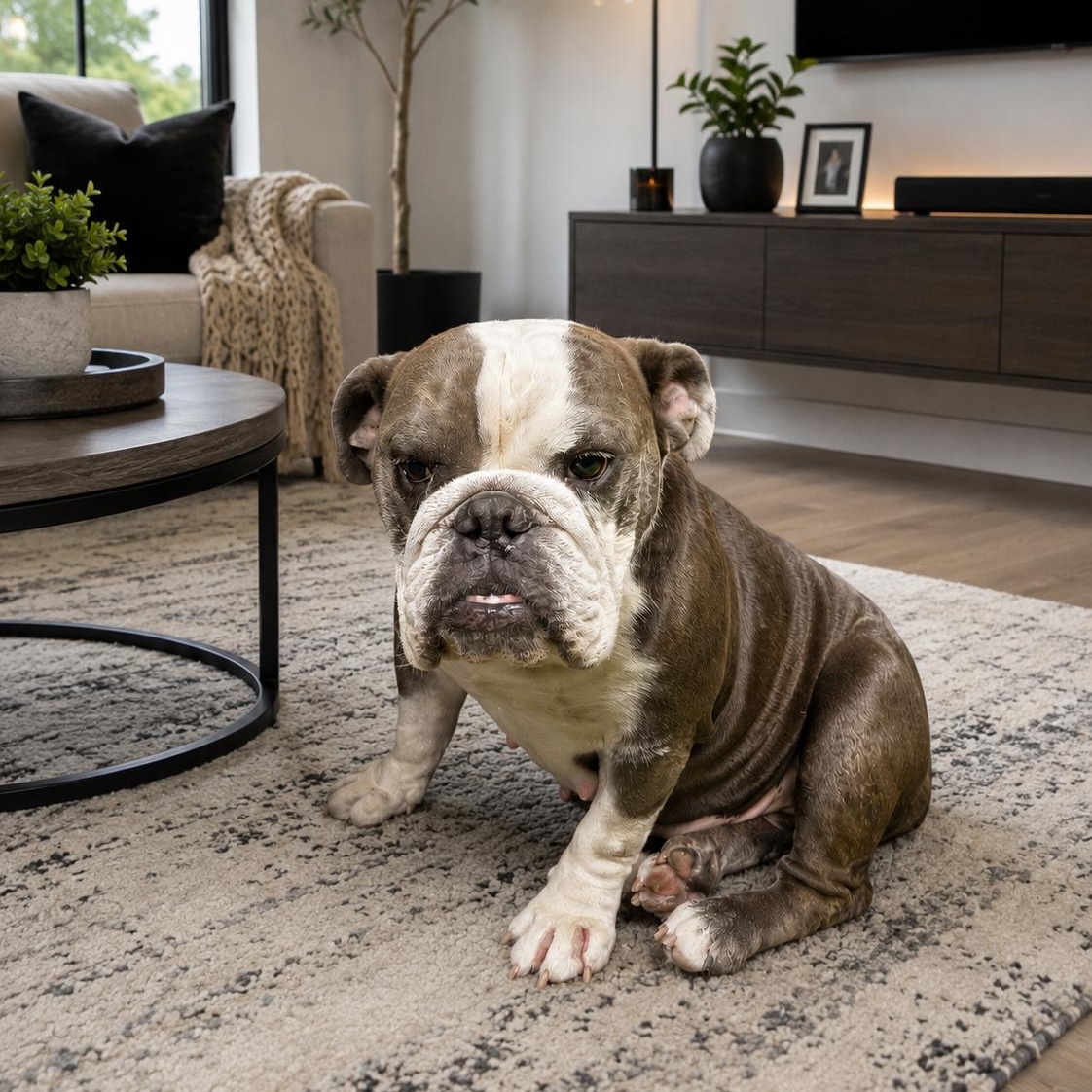 Lolie, Adopted, Adult Female English Bulldog.